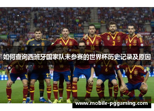 如何查询西班牙国家队未参赛的世界杯历史记录及原因