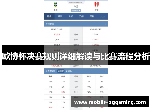 欧协杯决赛规则详细解读与比赛流程分析 欧协杯决赛规则详细解读与比赛流程分析